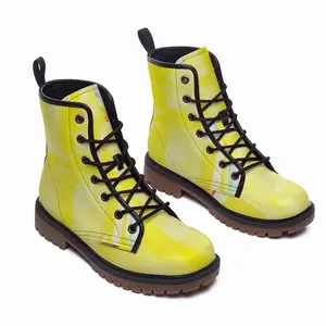 Men Returning Space Leather Work Boots