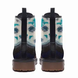 Men Blue Moon Street Art Sky Interior Design Ideas Decor Leather Work Boots