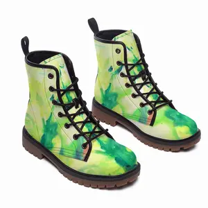 Men Pollen Leather Work Boots