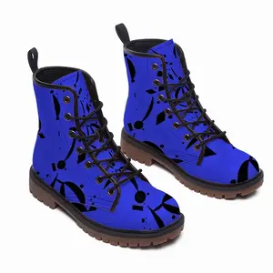 Men Space 4 Leather Work Boots