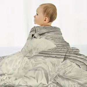 Dreamer Baby Flannel Blanket (Horizontal)