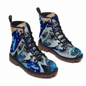 Men Nerpa Prints Street Art Interior Design Decor Ideas Ecology Recycling Leather Work Boots