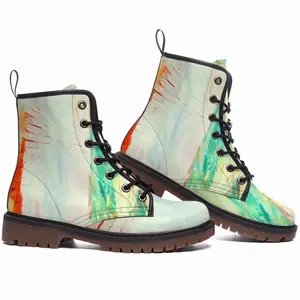 Men Spacetime 2 Leather Work Boots