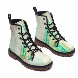 Men Spacetime 2 Leather Work Boots