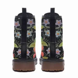 Men Spring Bouquet Leather Work Boots