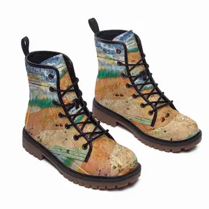 Men Nature Is Magical Leather Work Boots