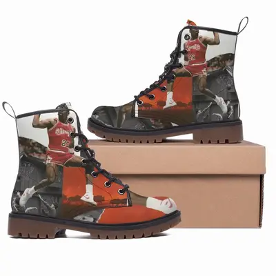 Men Air Jordan Leather Work Boots