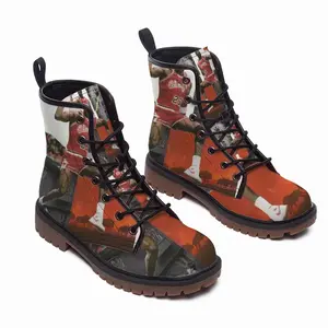 Men Air Jordan Leather Work Boots