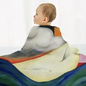 A Sail Baby Flannel Blanket (Horizontal)