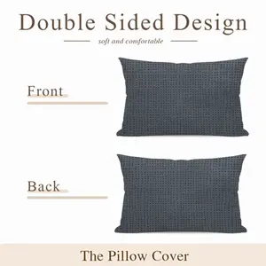 Anthracite Polyester Pillow (Rectangle, Multi-Size)