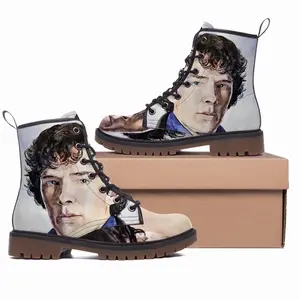 Men A Portrait Of Benedict Cumberbatch Leather Work Boots