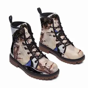 Men A Portrait Of Benedict Cumberbatch Leather Work Boots