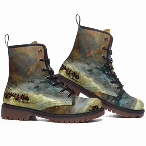 Men Shipwreck In A Storm Leather Work Boots