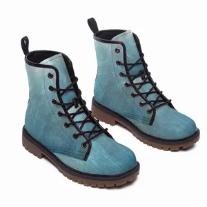 Men Shapes Of Water Leather Work Boots