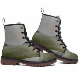 Men Mini Landscape Leather Work Boots