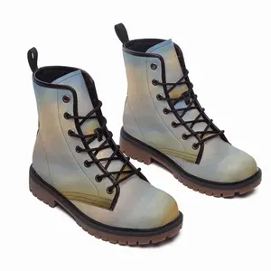 Men Bright Days Ahead Leather Work Boots