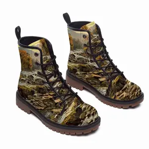 Men White River Gorge Impressionism Leather Work Boots