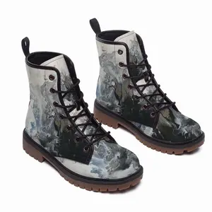 Men Rising Mist Leather Work Boots