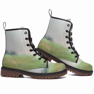 Men Where The Grass Is Always Green Leather Work Boots