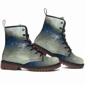 Men Misty Lake Leather Work Boots