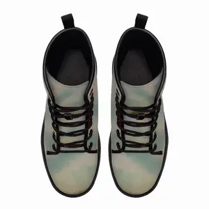 Men Atmospheric Landscape No2 Leather Work Boots