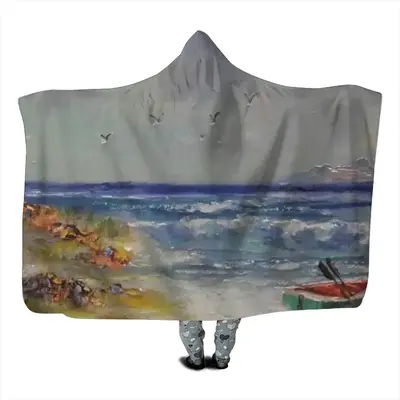 Resting On The Beach Kids Hat Blanket