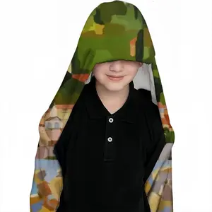 Bather In Sète Kids Hat Blanket