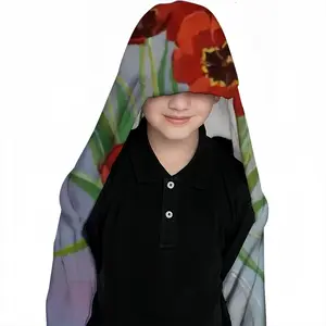 Tulips Kids Hat Blanket