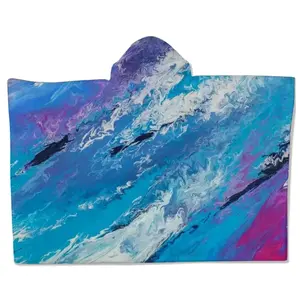 A Quintessence Of Water Kids Hat Blanket