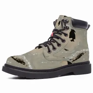 Men Human-Hummingbird Mid Top Boots