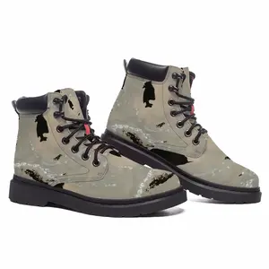 Men Human-Hummingbird Mid Top Boots