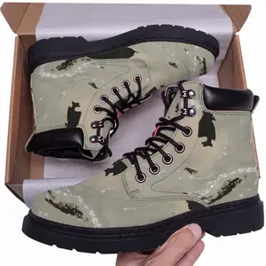 Men Human-Hummingbird Mid Top Boots