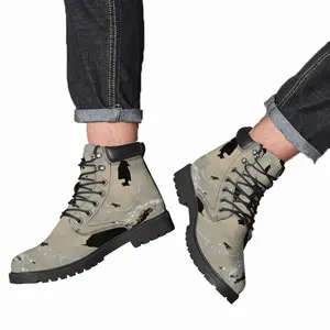 Men Human-Hummingbird Mid Top Boots