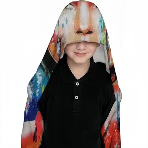 Summer Rain Kids Hat Blanket