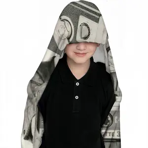 The Future Is Analog Kids Hat Blanket