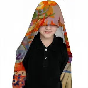 Still Life With Wild Grapes Kids Hat Blanket