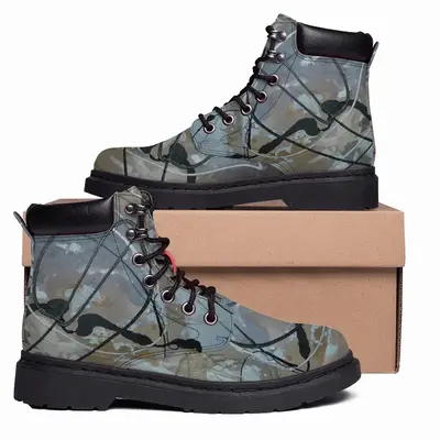 Men Tentacles Mid Top Boots