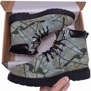 Men Tentacles Mid Top Boots