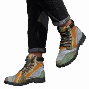 Men Spirit Dragon Mid Top Boots