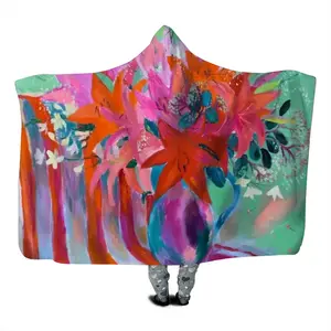 Lilies In A Vase Kids Hat Blanket