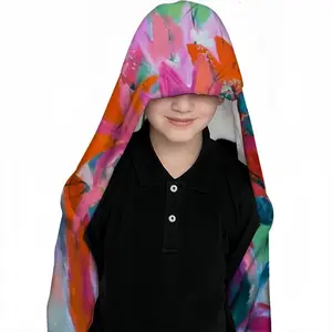 Lilies In A Vase Kids Hat Blanket