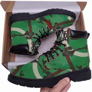 Men Borders And Boundaries Mid Top Boots