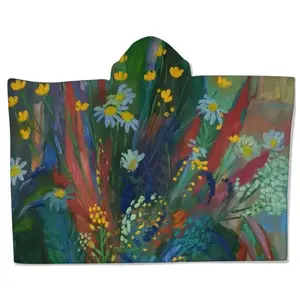 A Bouquet Of Wild Flowers In The Evening Kids Hat Blanket