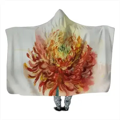 Autumn Flower Kids Hat Blanket