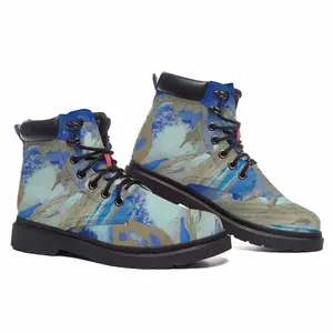 Men Through The Wave Glass Mid Top Boots