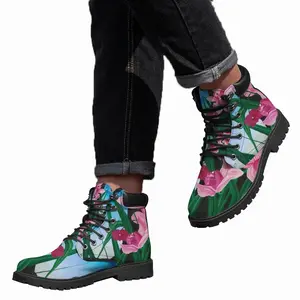 Men Spirit Of Cymbidium Mid Top Boots