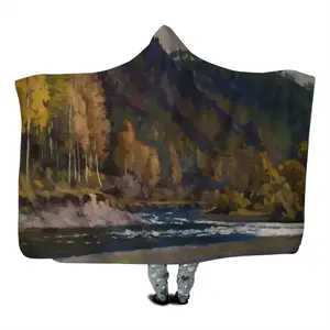 Sun On The White Ius River Kids Hat Blanket