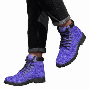 Men Shades Of Blue E Mid Top Boots