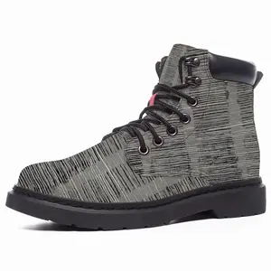 Men Shades Of Grey Mid Top Boots