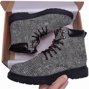 Men Knit I Mid Top Boots